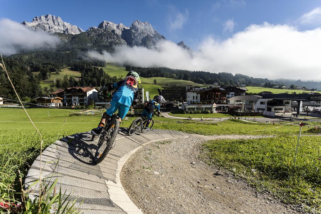 Appartementhaus Salzmann Leogang Luaran gambar